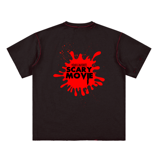 NITEMARE Hand-frayed T-shirt