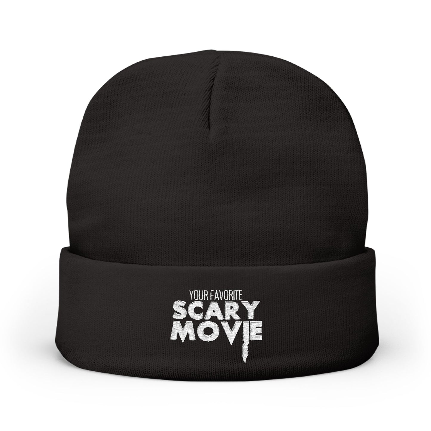 Your Favorite Scary Movie Classic Logo Embroidery Beanie