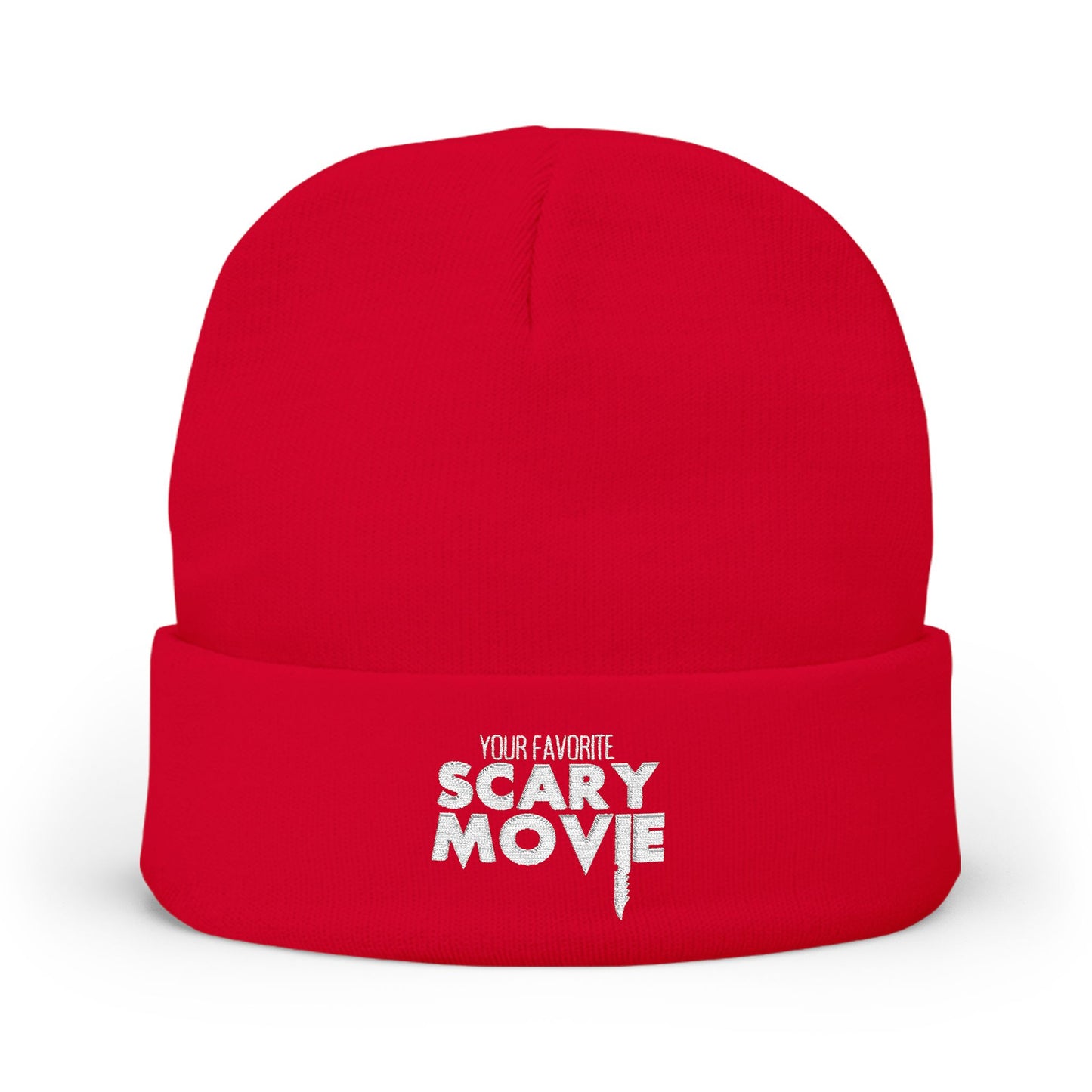 Your Favorite Scary Movie Classic Logo Embroidery Beanie