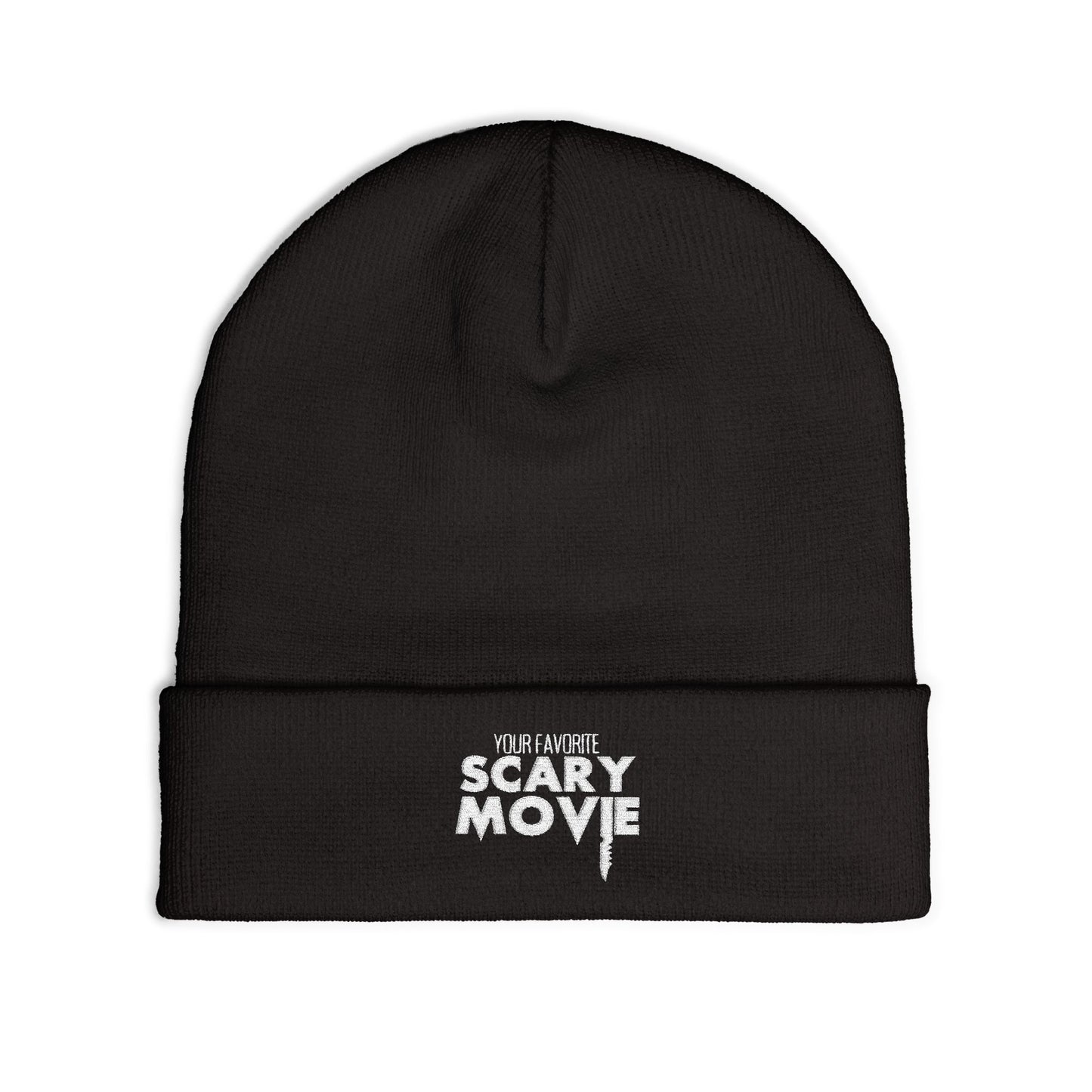Your Favorite Scary Movie Classic Logo Embroidery Beanie