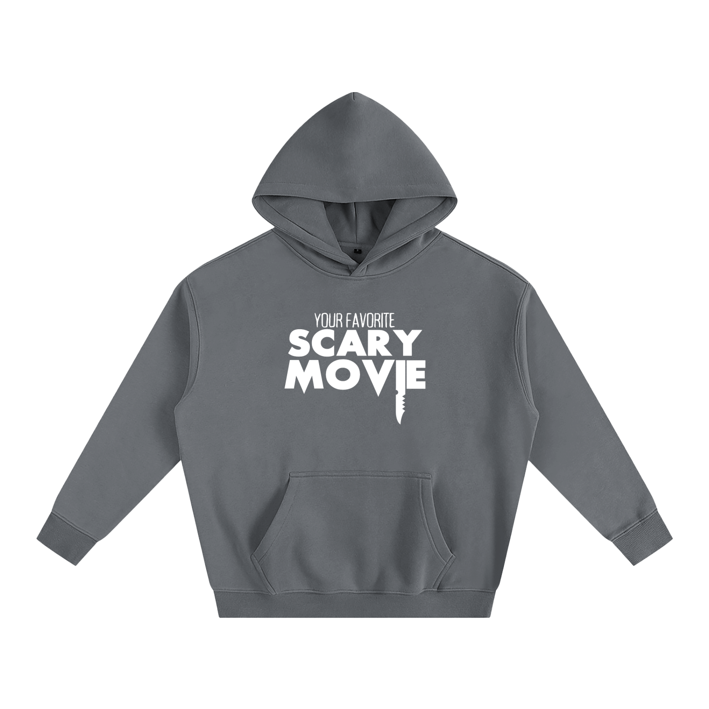 YFSM White Logo Fleeced Hoodie