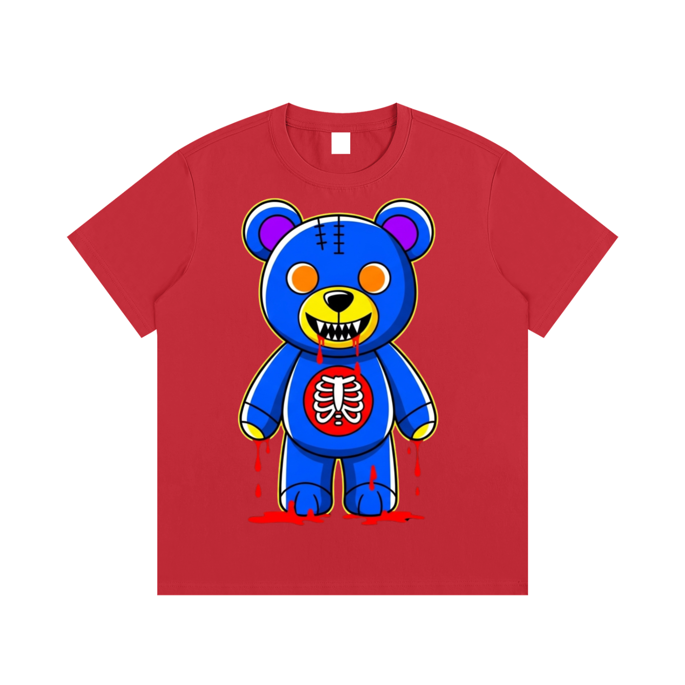 Blue Monster Teddy T-Shirt