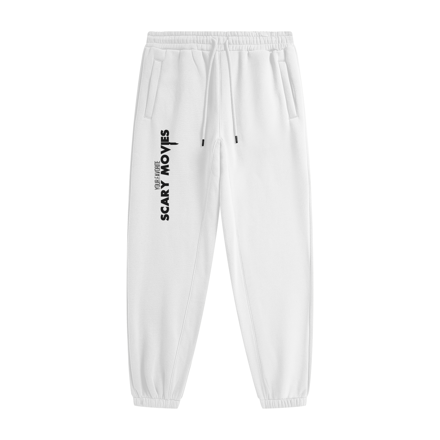 YFSM Black Logo Streetwear Joggers