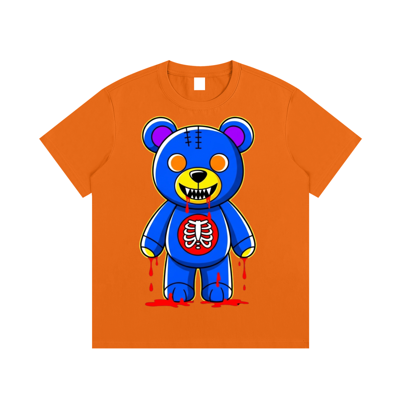 Blue Monster Teddy T-Shirt