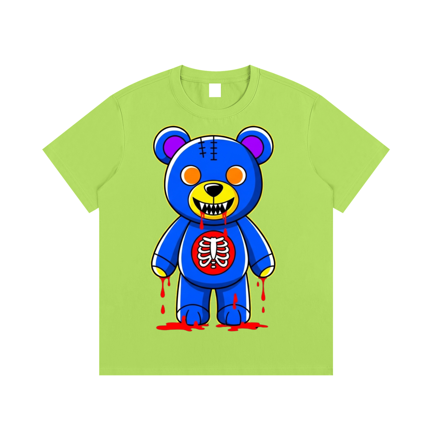 Blue Monster Teddy T-Shirt