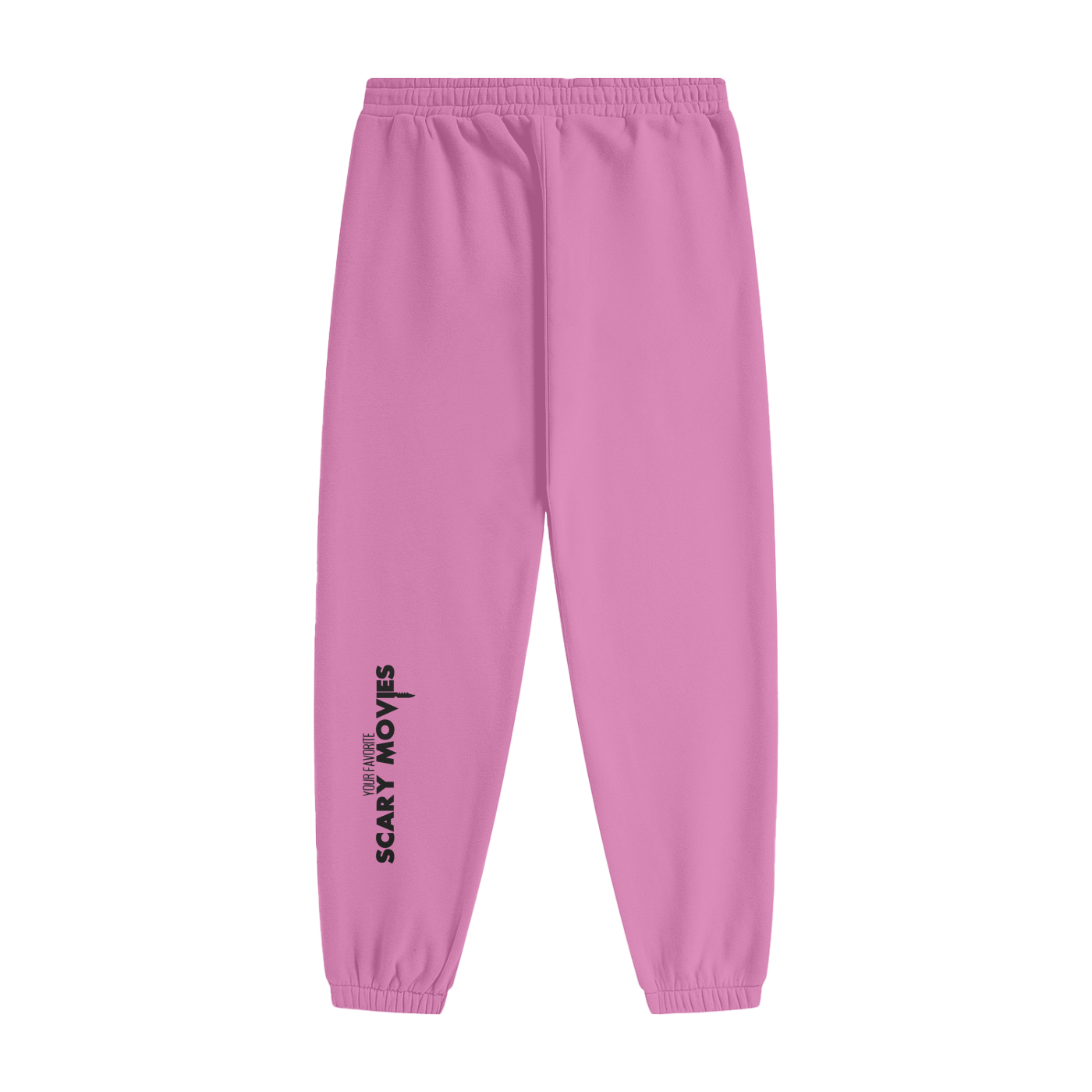 YFSM Black Logo Streetwear Joggers