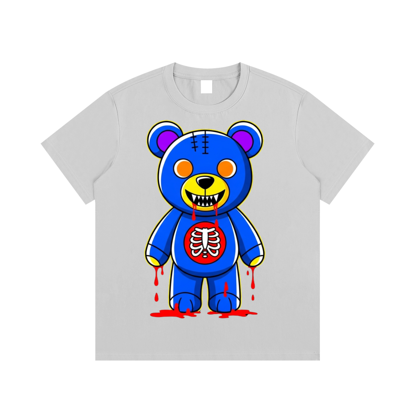 Blue Monster Teddy T-Shirt