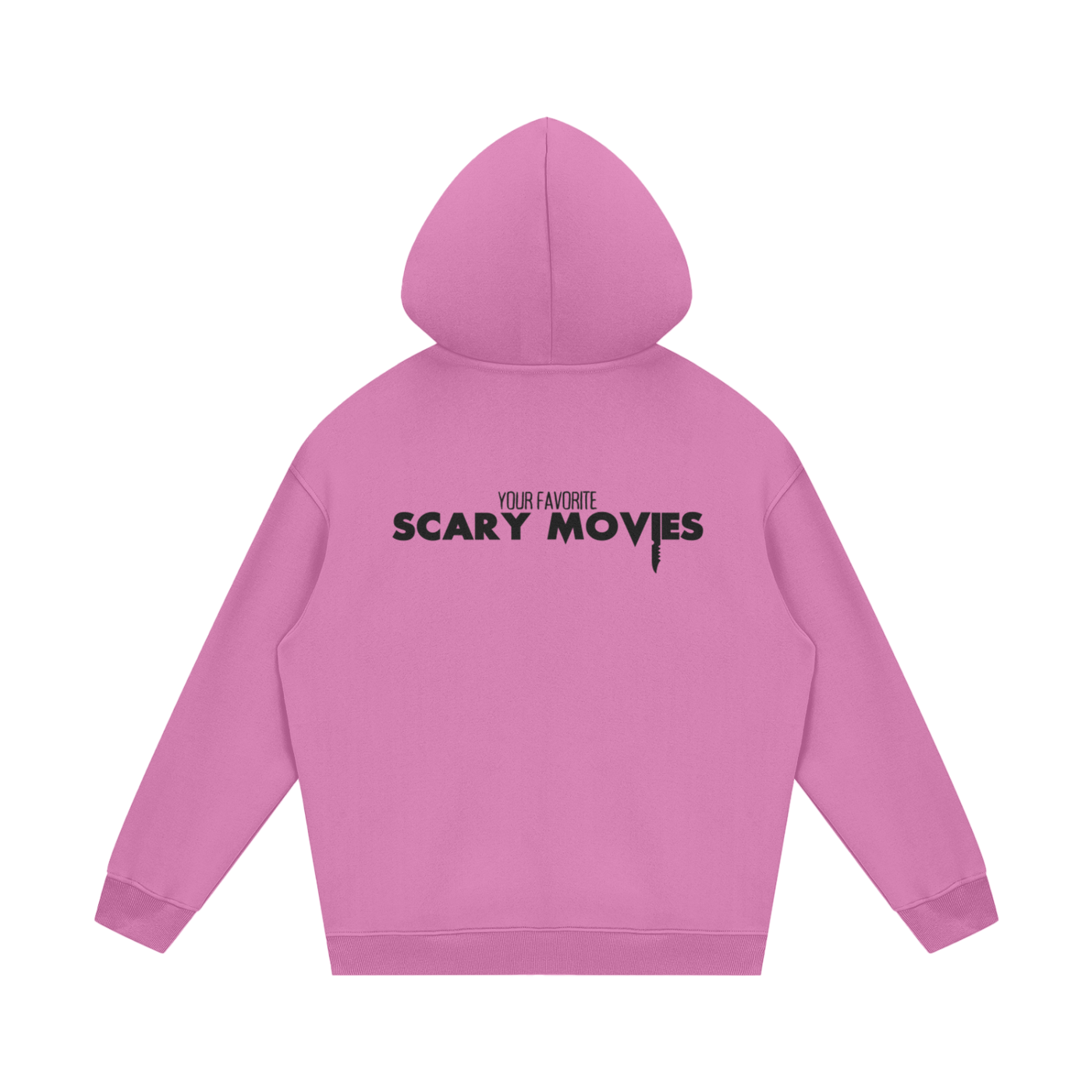 YFSM Black Logo Streetwear Hoodie