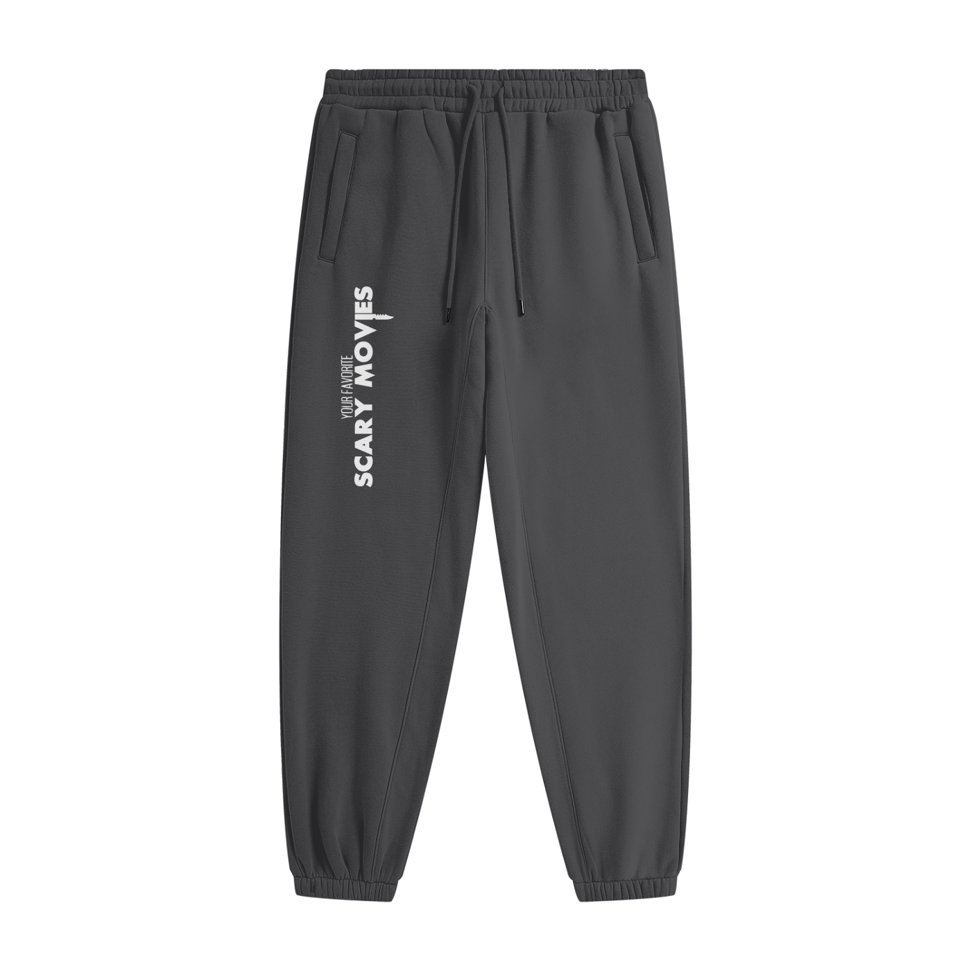 YFSM White Logo Streetwear Joggers