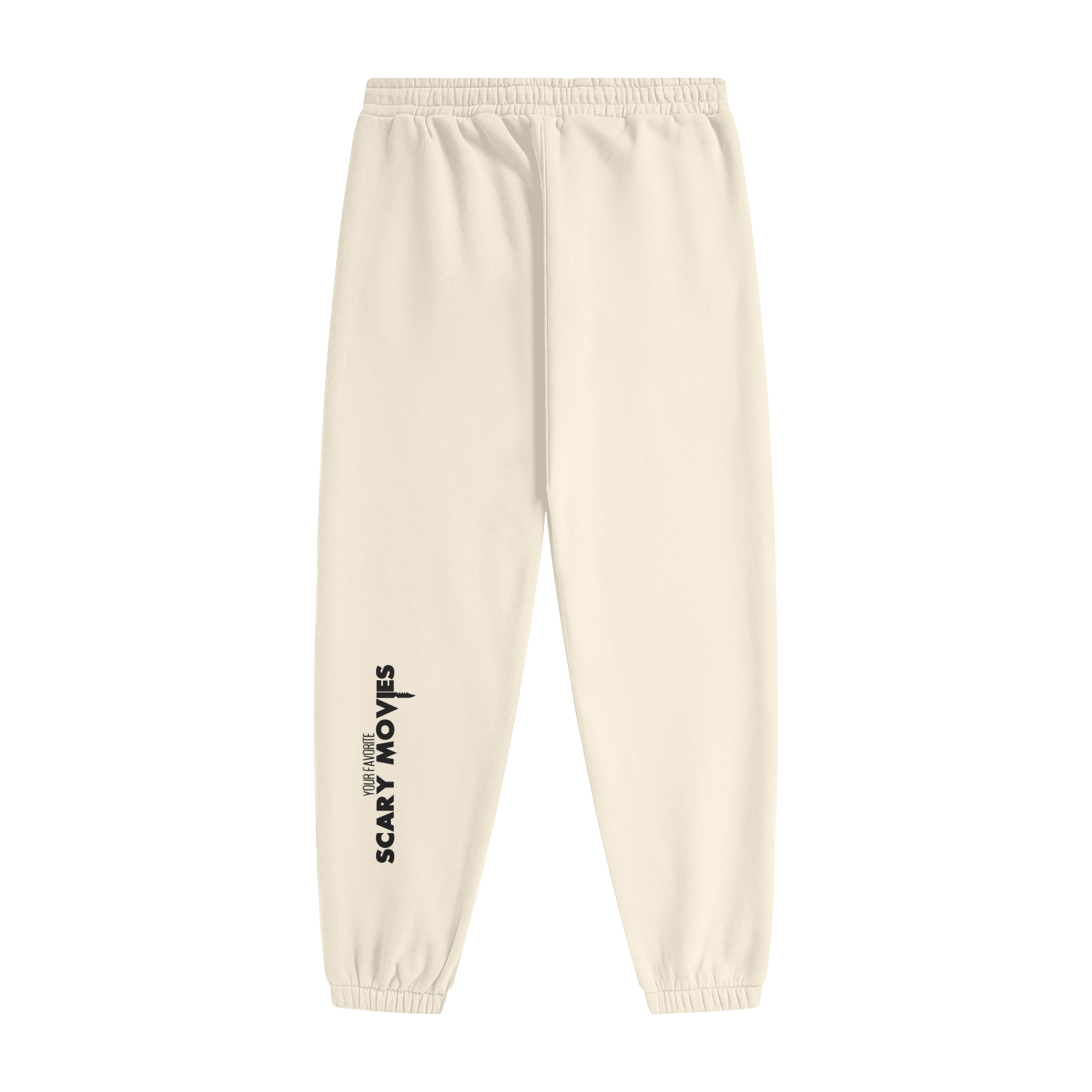 YFSM Black Logo Streetwear Joggers