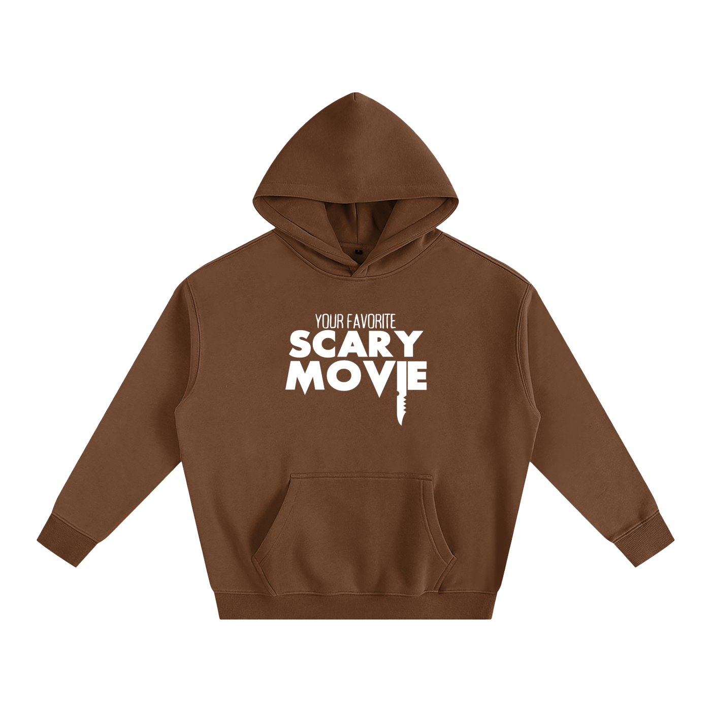 YFSM White Logo Fleeced Hoodie