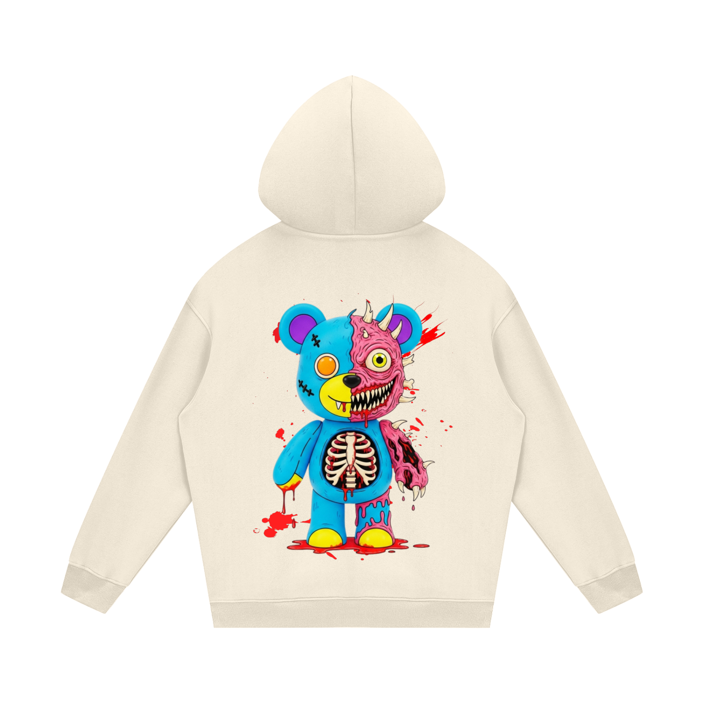 Bear Monster Streetwear Hoodie