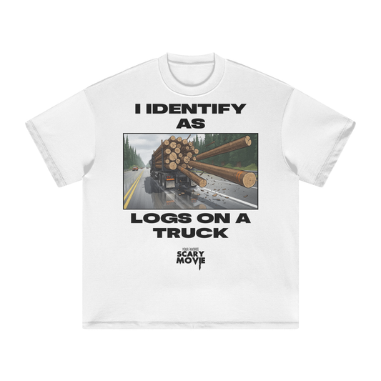 Logs On A Truck Heavyweight T-Shirt