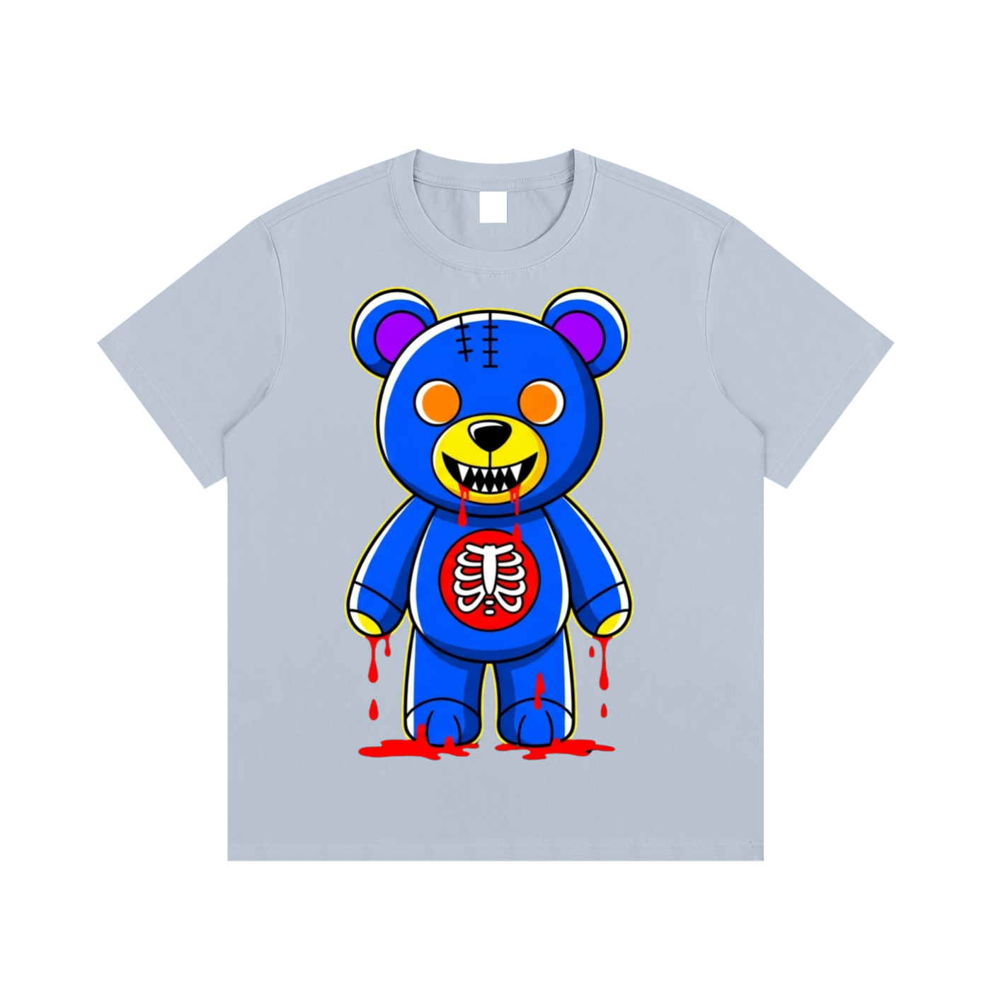Blue Monster Teddy T-Shirt