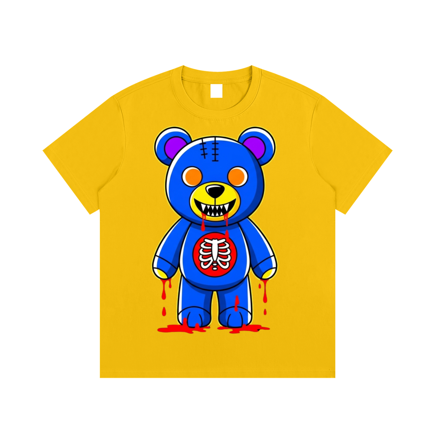 Blue Monster Teddy T-Shirt