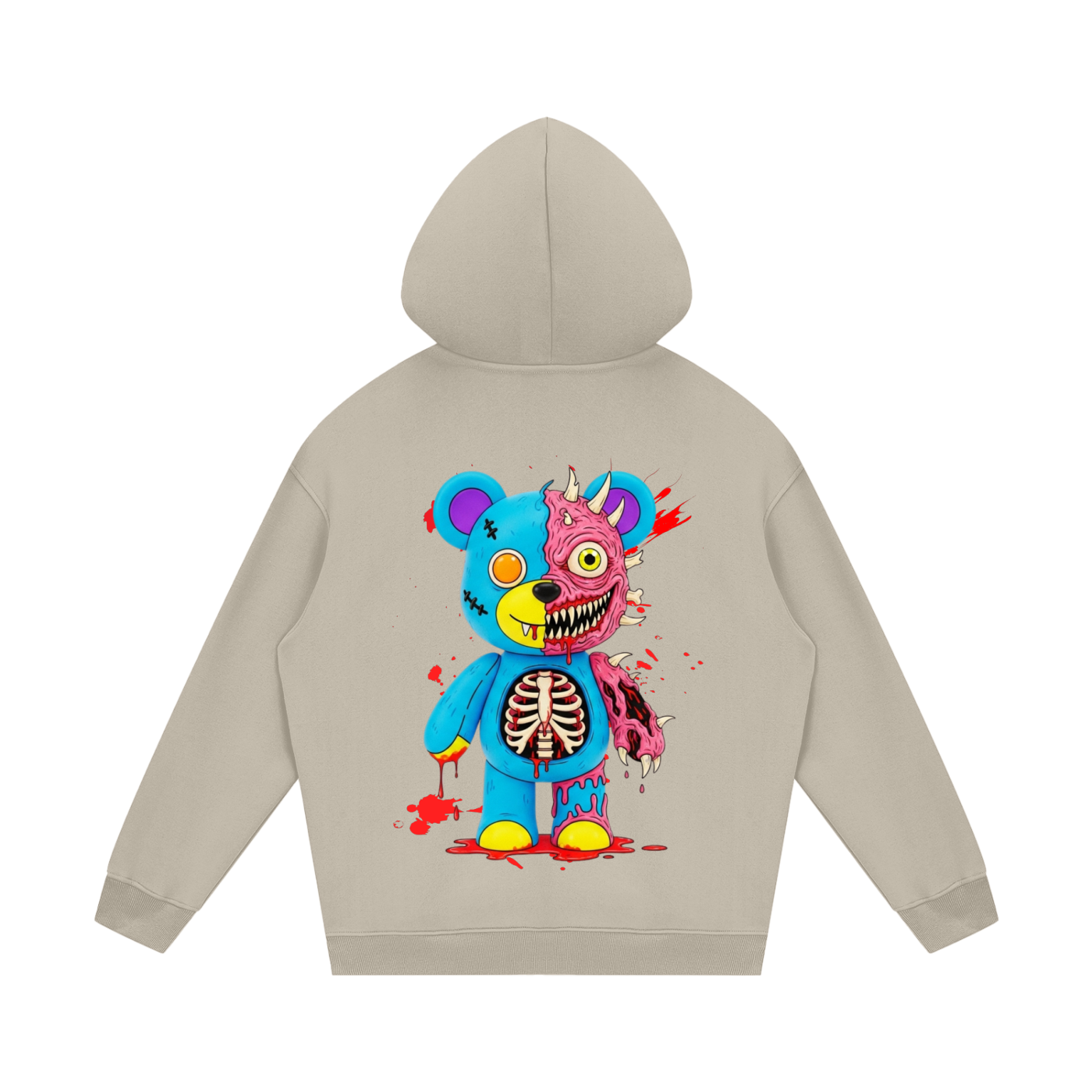 Bear Monster Streetwear Hoodie