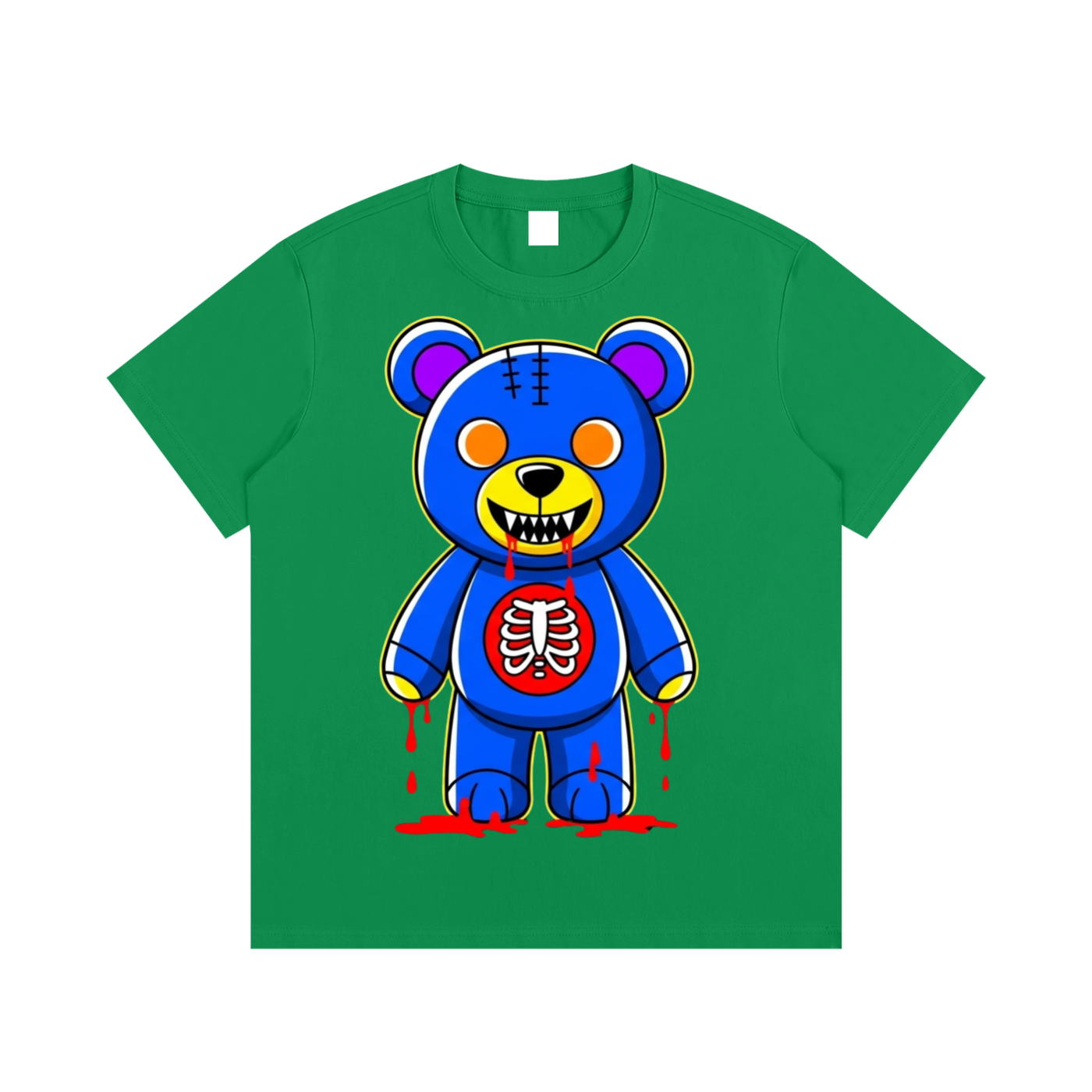 Blue Monster Teddy T-Shirt