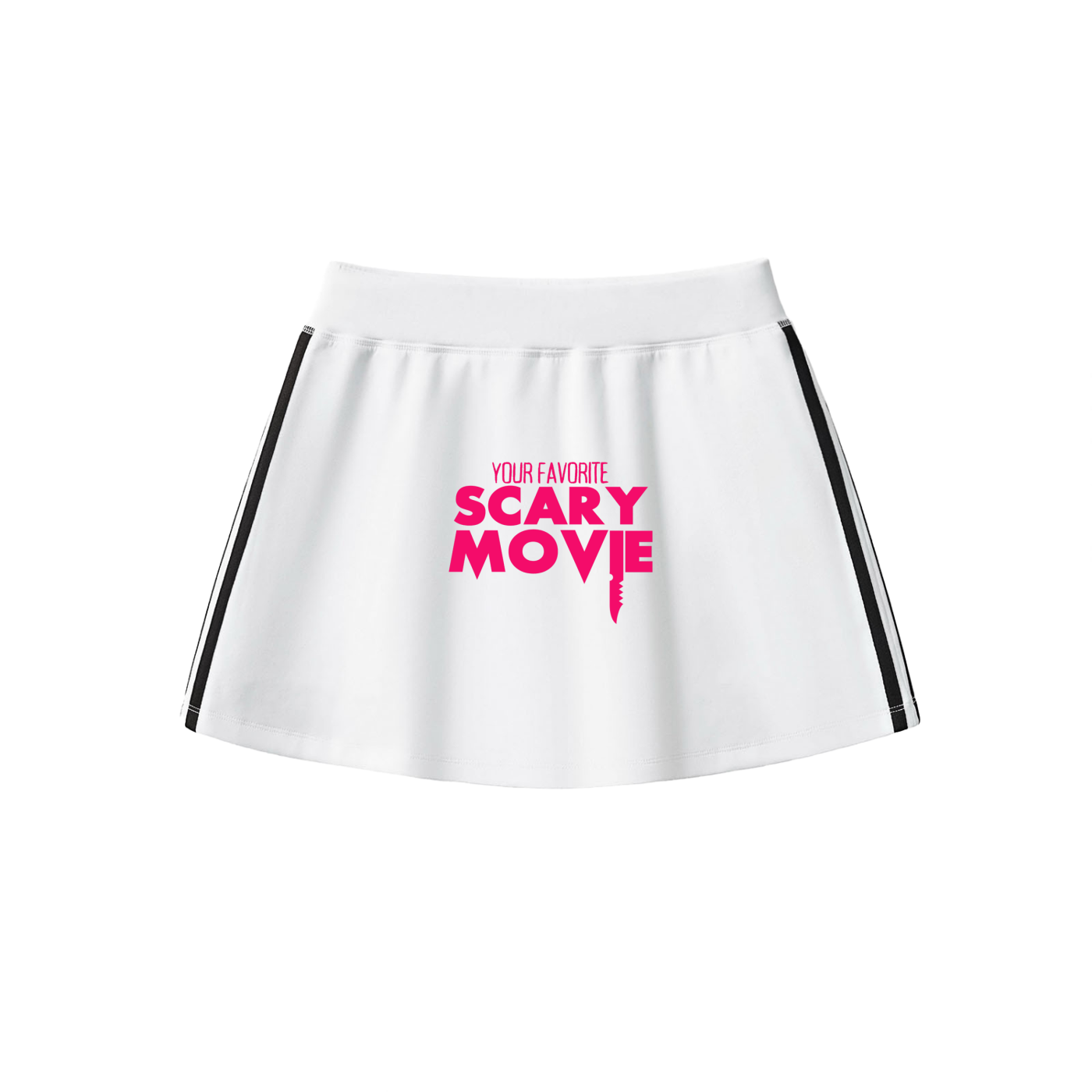 YFSM Pink Logo Performance Short Skirt