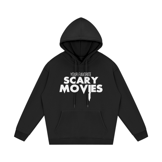 YFSM White Logo Streetwear Hoodie