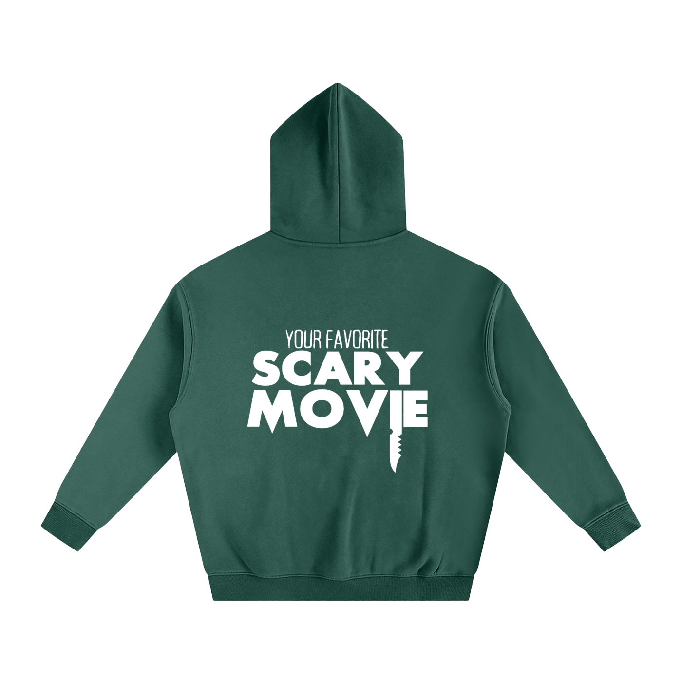 YFSM White Logo Fleeced Hoodie