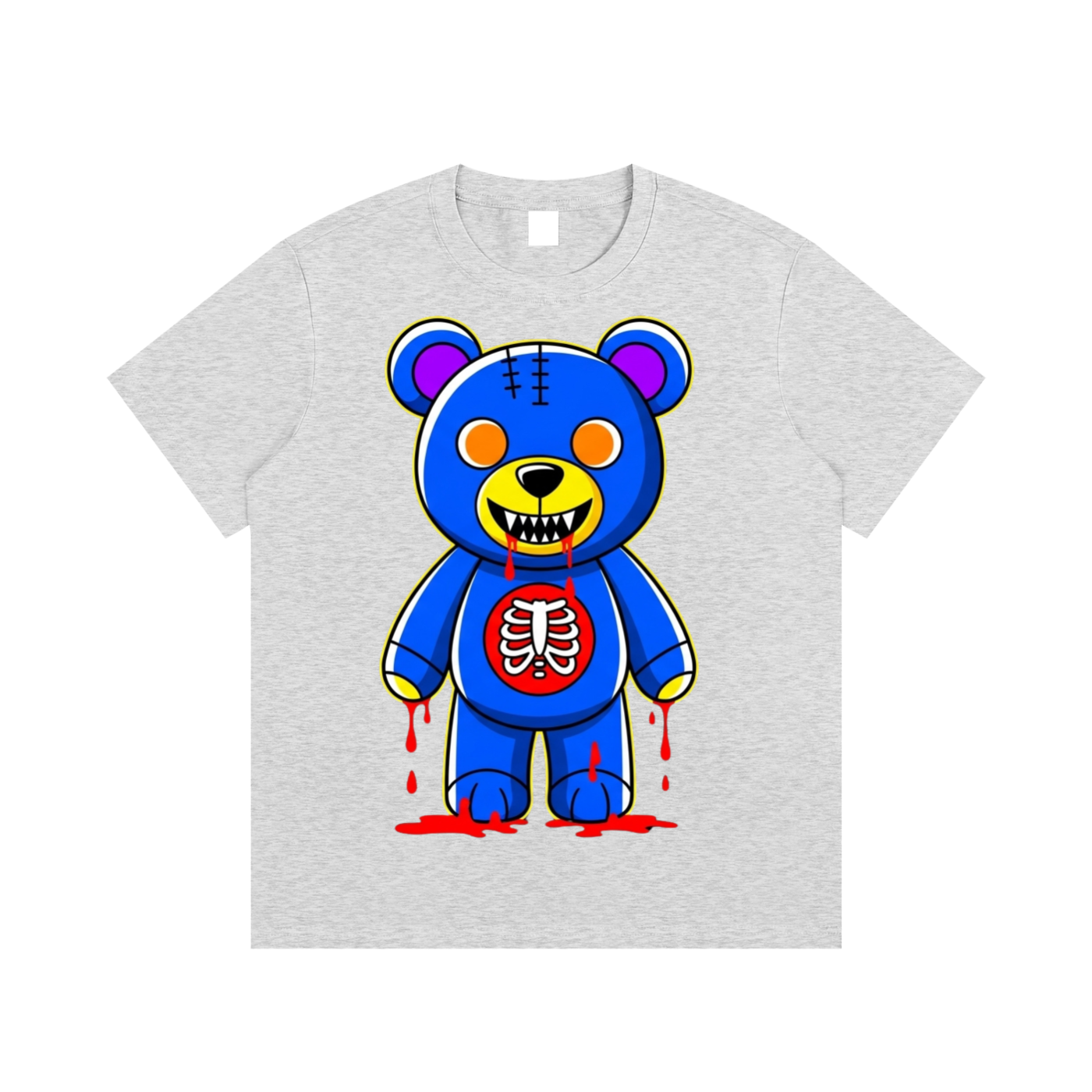 Blue Monster Teddy T-Shirt