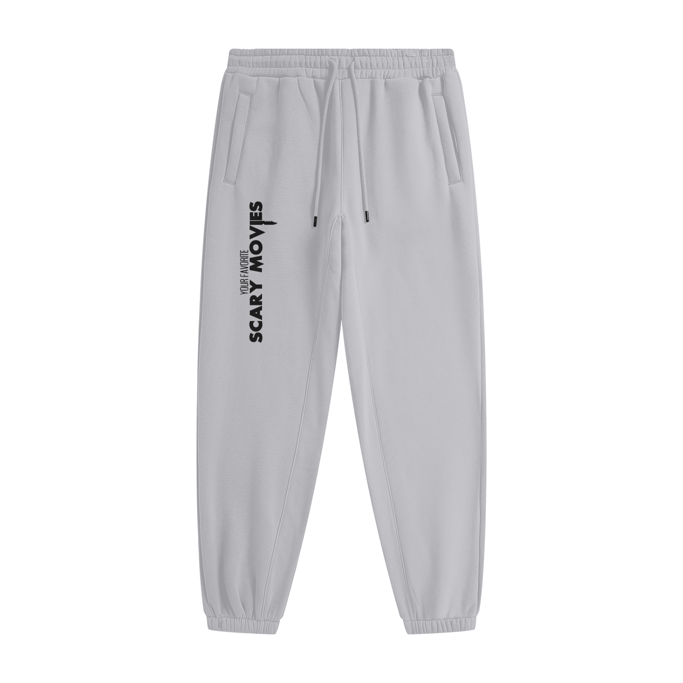 YFSM Black Logo Streetwear Joggers