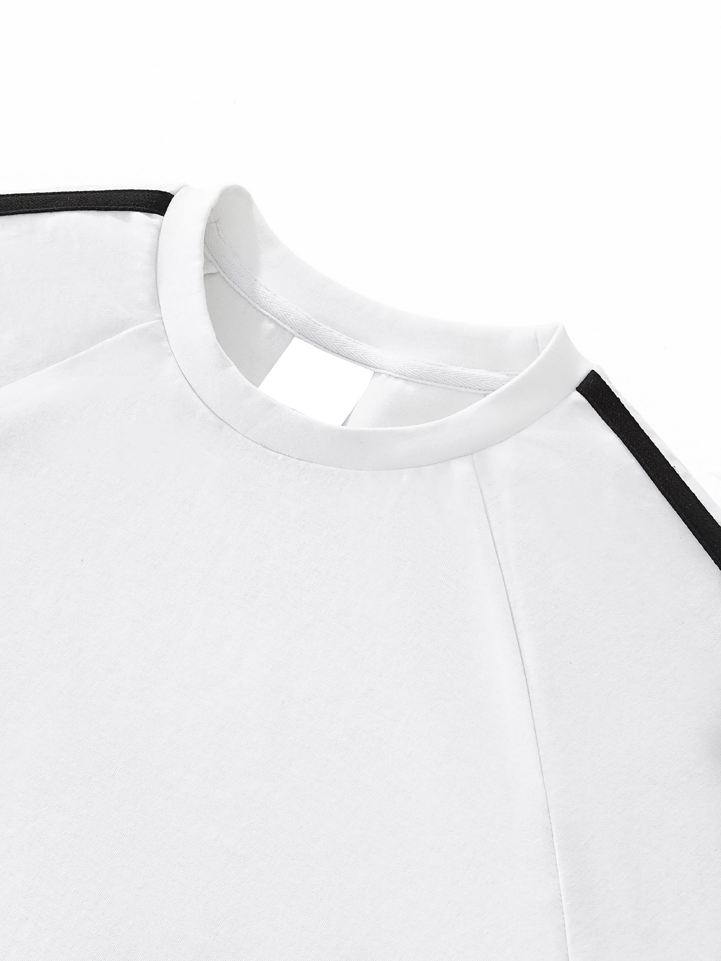 YFSM Pink Logo Performance Crop Top