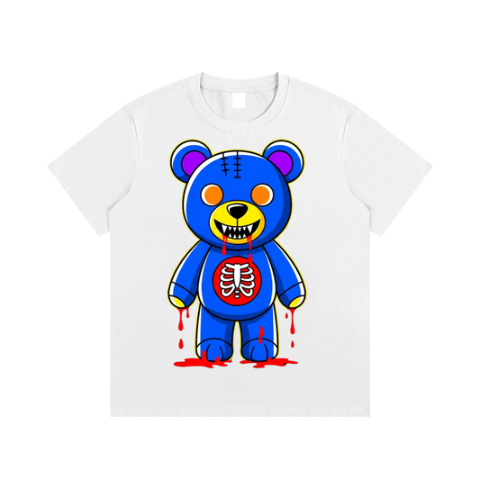 Blue Monster Teddy T-Shirt