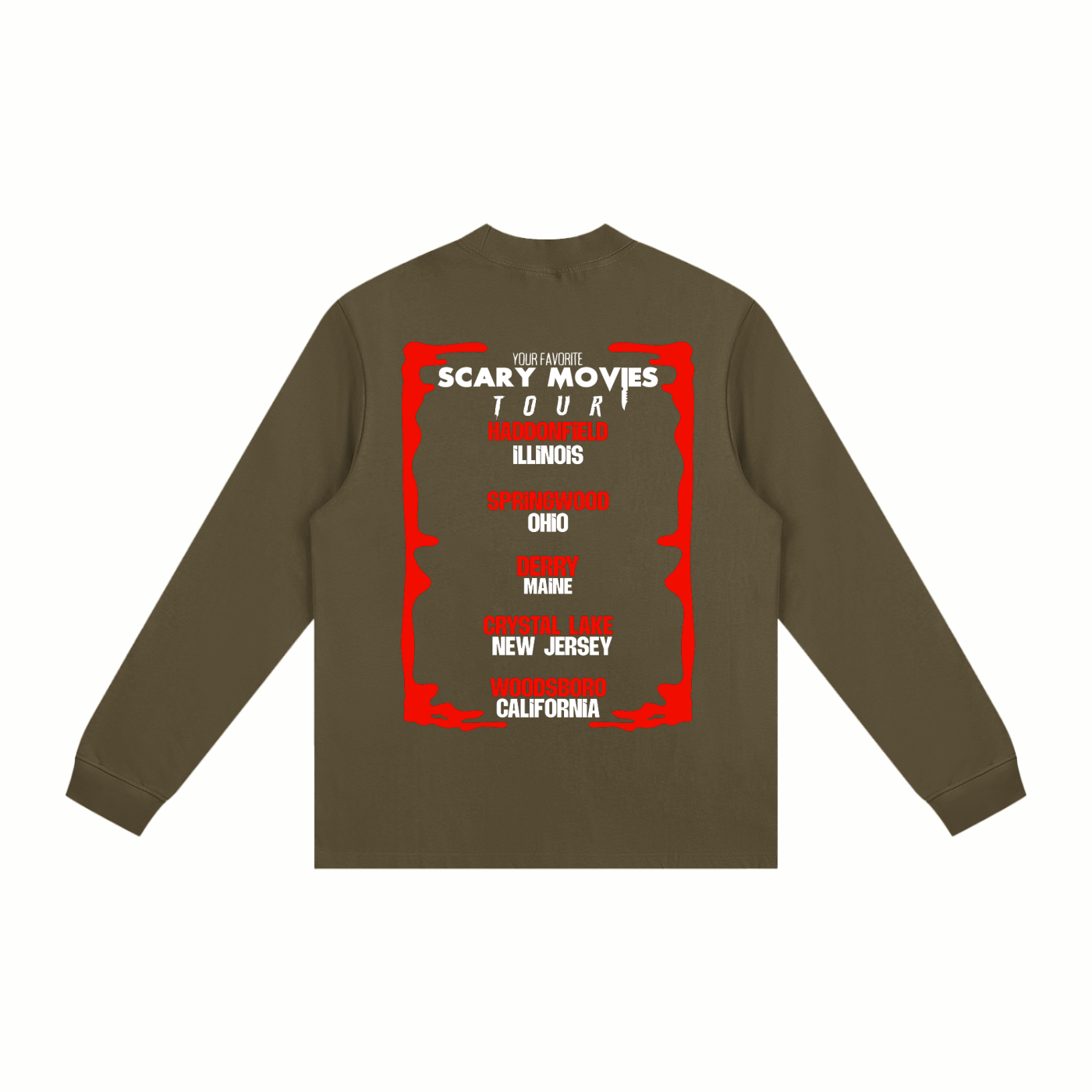 YFSM Tour Mock Neck Long Sleeve Shirt