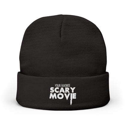 Your Favorite Scary Movie Classic Logo Embroidery Beanie