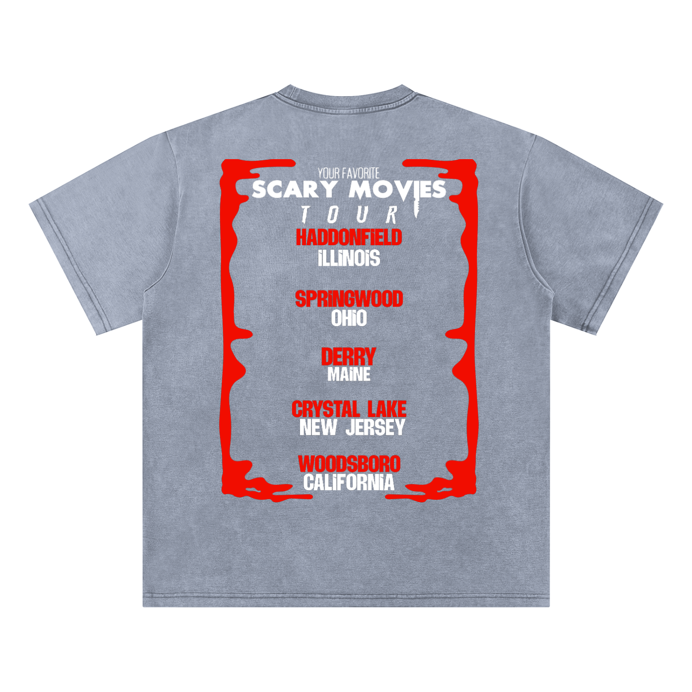 YFSM Tour Snow Washed T-Shirt