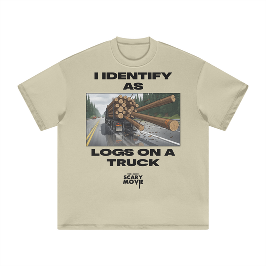 Logs On A Truck Heavyweight T-Shirt