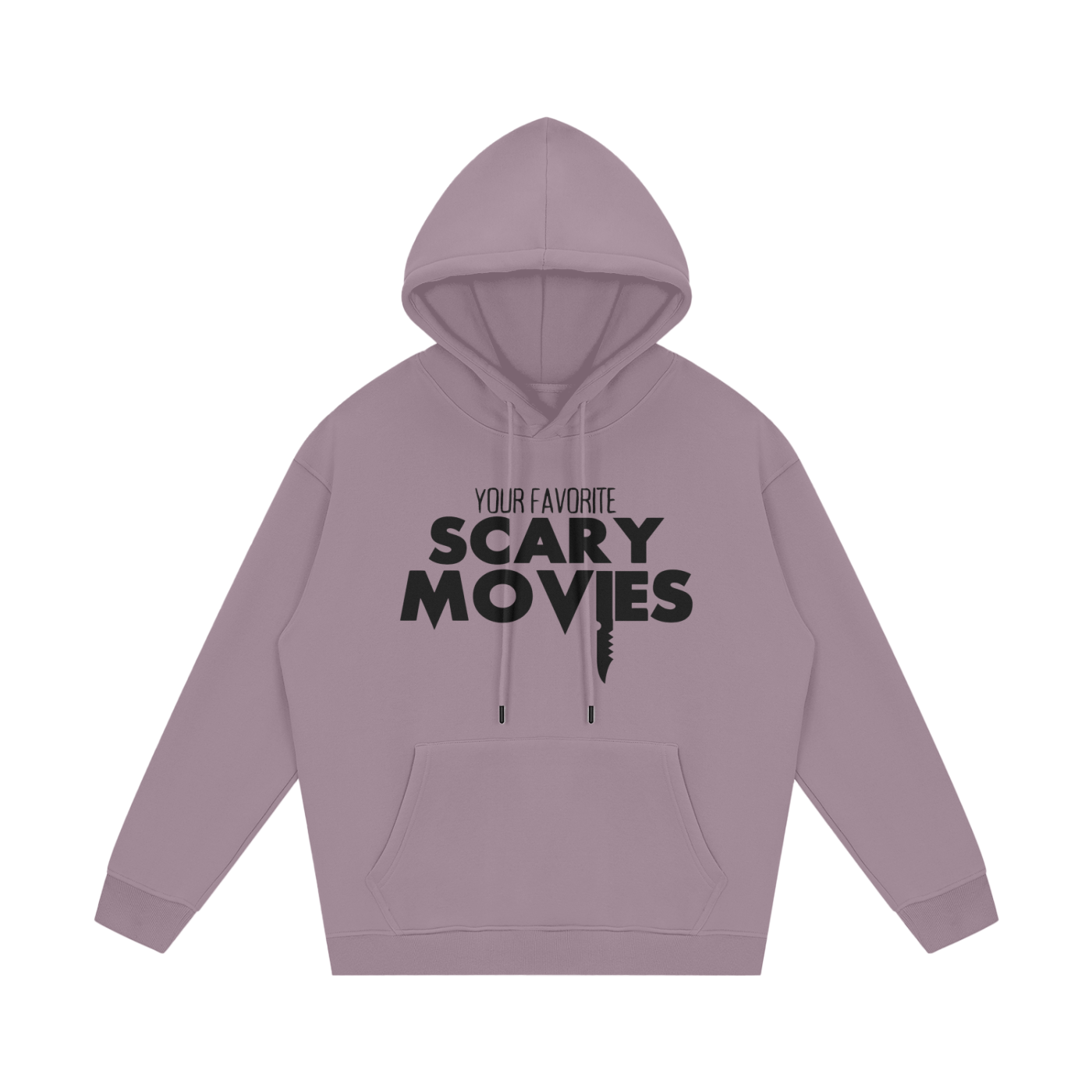 YFSM Black Logo Streetwear Hoodie