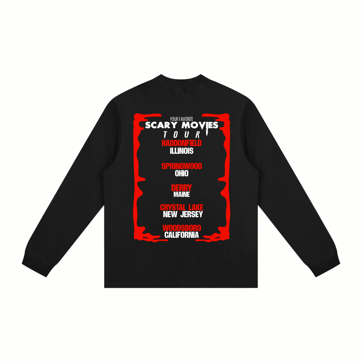 YFSM Tour Mock Neck Long Sleeve Shirt
