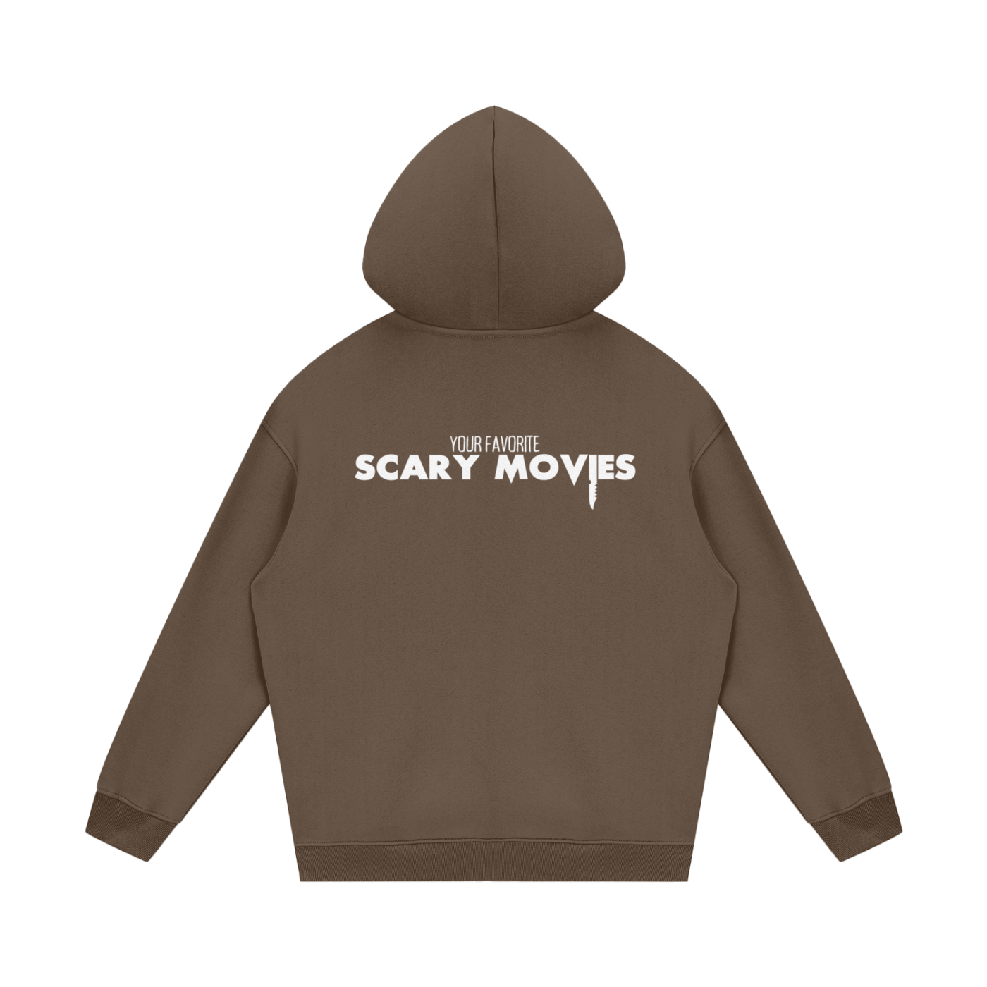 YFSM White Logo Streetwear Hoodie