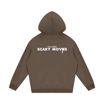 YFSM White Logo Streetwear Hoodie