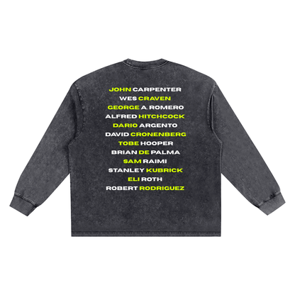 Horror Movie Directors Long Sleeve Shirt