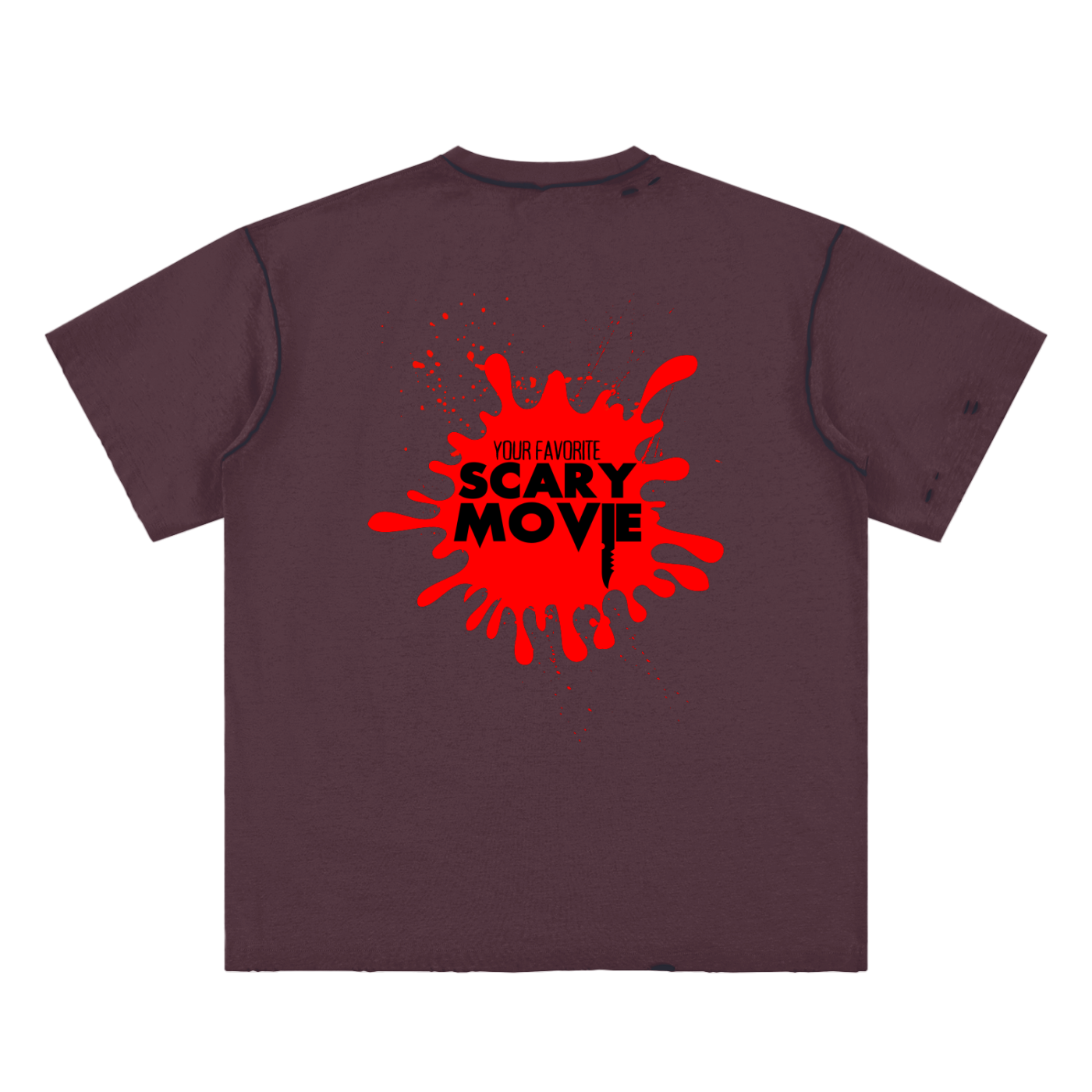 NITEMARE Hand-frayed T-shirt