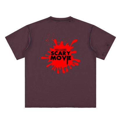 NITEMARE Hand-frayed T-shirt