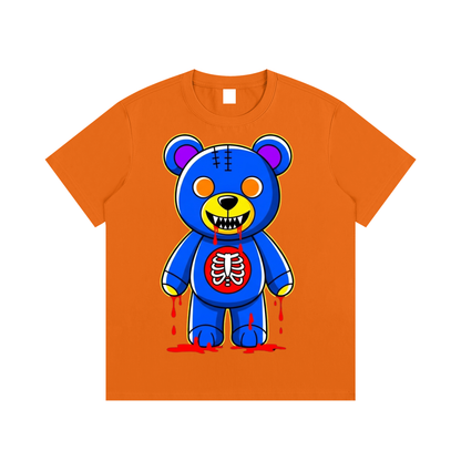 Blue Monster Teddy T-Shirt