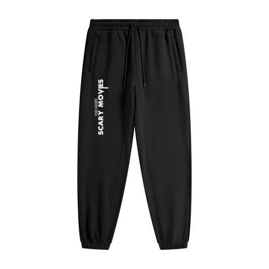 YFSM White Logo Streetwear Joggers