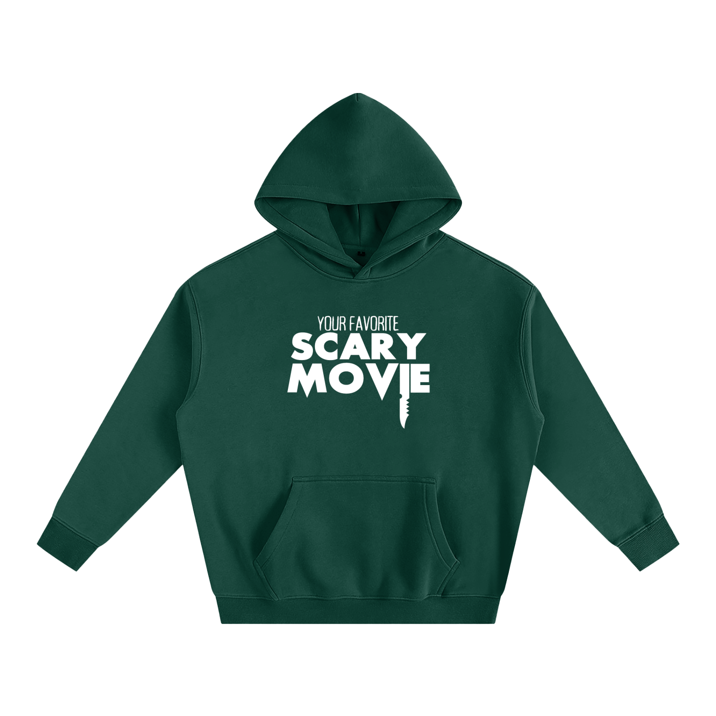 YFSM White Logo Fleeced Hoodie