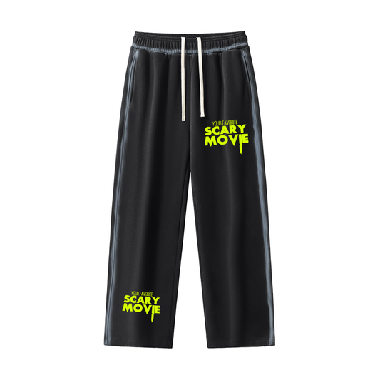 YFSM Lime Green Logo Sunfaded Fleece Sweatpants