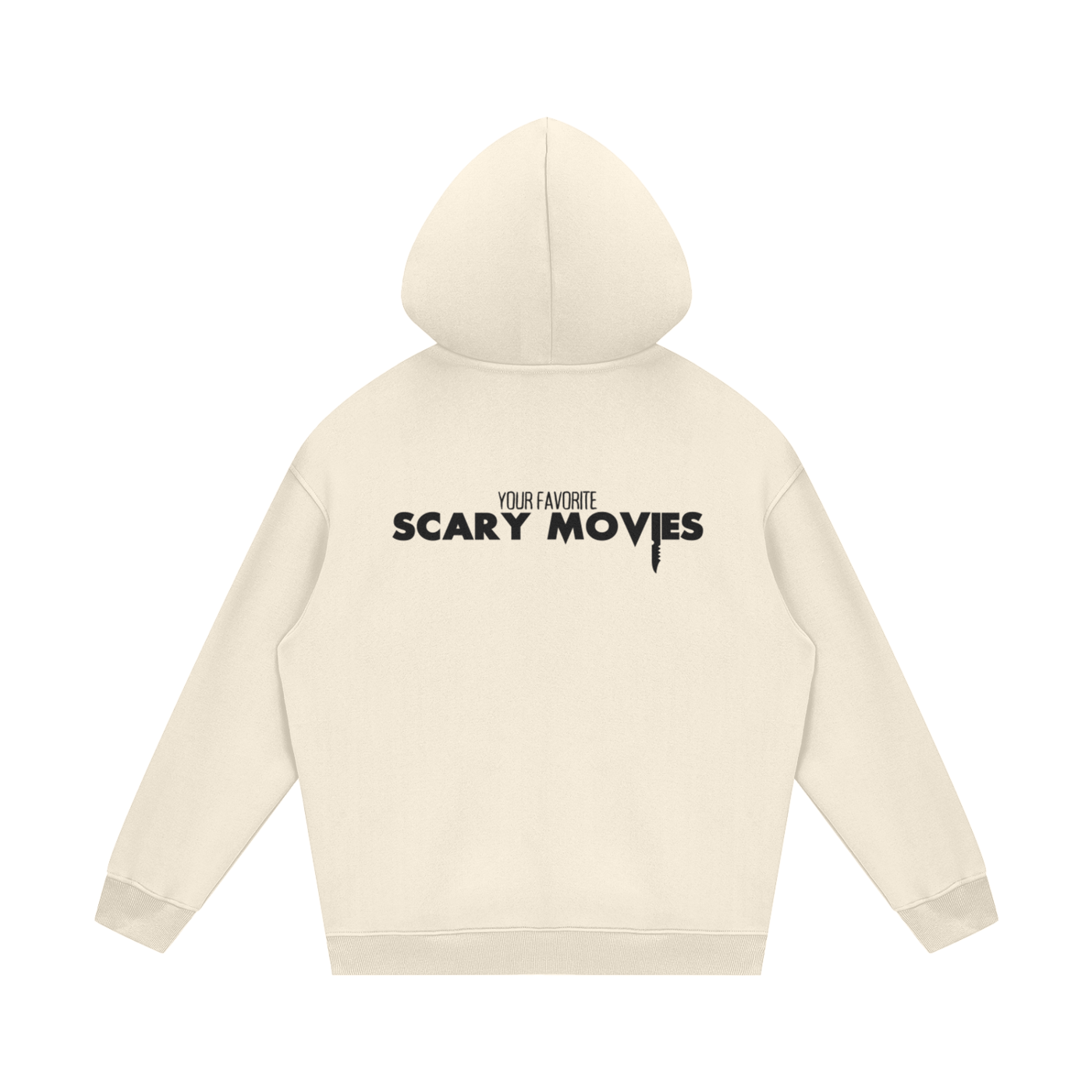 YFSM Black Logo Streetwear Hoodie