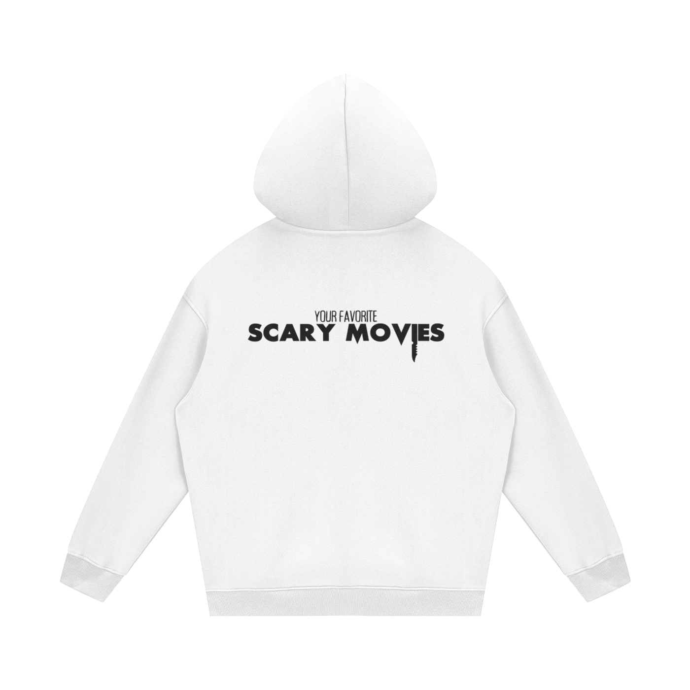 YFSM Black Logo Streetwear Hoodie