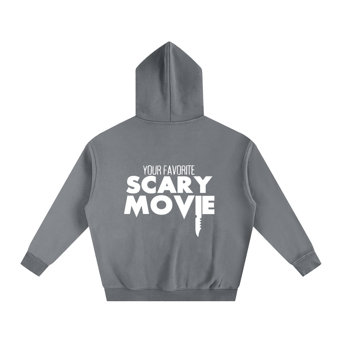 YFSM White Logo Fleeced Hoodie