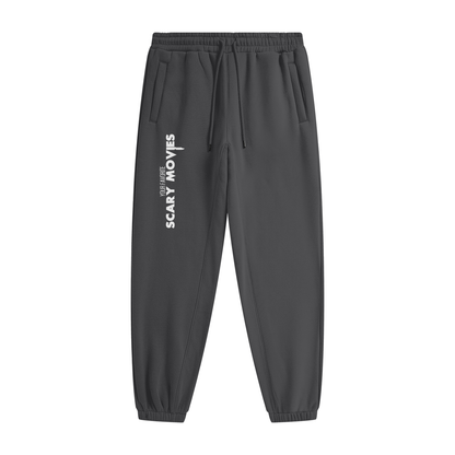YFSM White Logo Streetwear Joggers