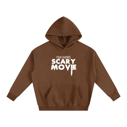 YFSM White Logo Fleeced Hoodie