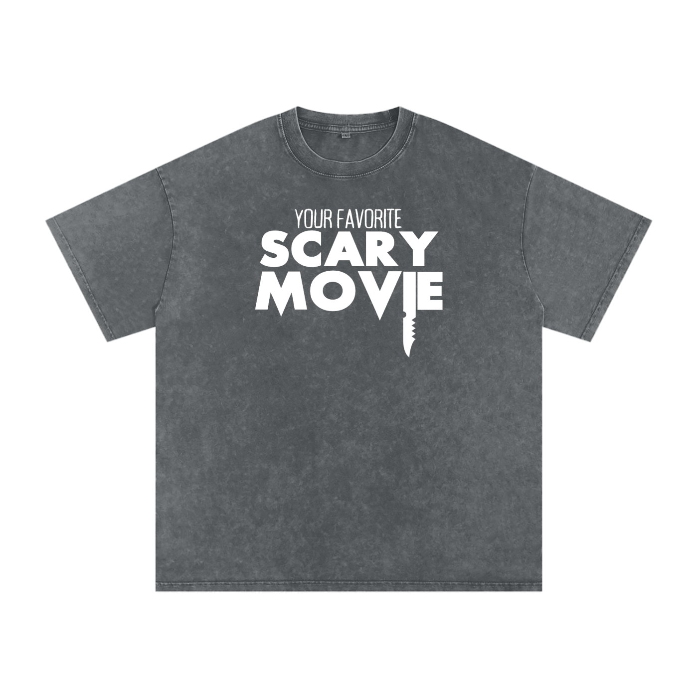 Scream King Acid Wash T-Shirt