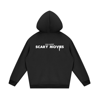 YFSM White Logo Streetwear Hoodie